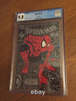 SPIDER-MAN #1 CGC 9.8 McFarlane Silver Edition White Pages MARVEL Comics