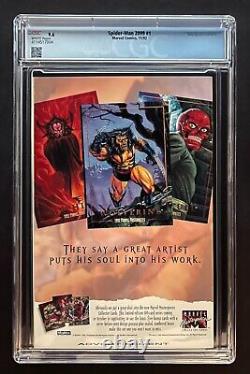 SPIDER-MAN 2099 #1 Newsstand CGC 9.6 White Pages Origin of Miguel O'Hara 1992
