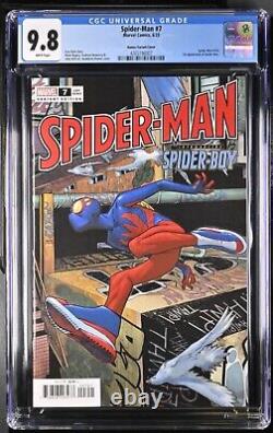 SPIDER-MAN #7E CGC 9.8 WHITE PAGES? 1st APP OF SPIDER-BOY? RAMOS VARIANT