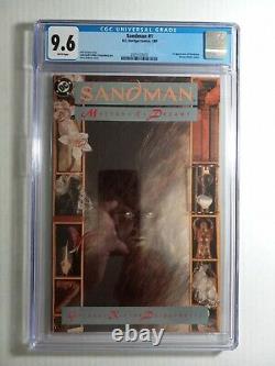 Sandman #1 CGC 9.6 1st MORPHEUS Neil Gaiman White Pages Netflix