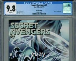 Secret Avengers #7 2011 CGC 9.8 White Pages Moon Knight Tron Variant Cover 115