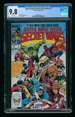 Secret Wars #1 (1984) Cgc 9.8 White Pages