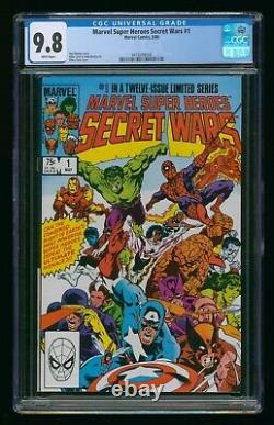 Secret Wars #1 (1984) Cgc 9.8 White Pages