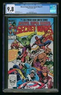 Secret Wars #1 (1984) Cgc 9.8 White Pages