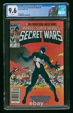 Secret Wars #8 (1984) Cgc 9.6 Canadian Price Variant Cpv White Pages