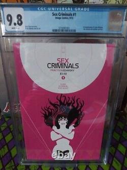 Sex Criminals #1 Zdarsky White Pages Image 2013 CGC 9.8 1st print Amazon