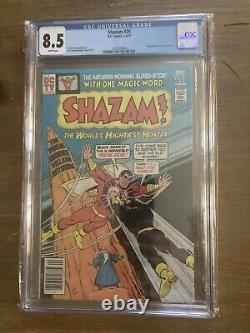 Shazam #28. CGC 8.5. VF+. White Pages! First Silver Age Black Adam. Beautiful