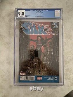 Silk #1 CGC 9.8 White Pages 2nd Print Cindy Moon Solo Series 2015