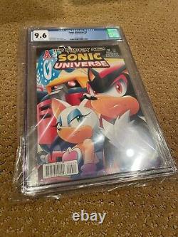Sonic Universe #4 Cgc Graded 9.6 Nm+ White Pages Archie Comics 2009! Rare