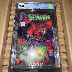 Spawn (1992) #1 CGC NM/M 9.8 White Pages McFarlane 1st Appearance Al Simmons