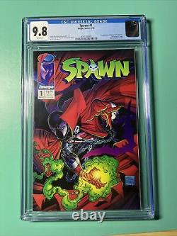 Spawn #1 CGC 9.8 NM/M White Pages Key Issue Image 1992 1st Al Simmons Sam Twitch