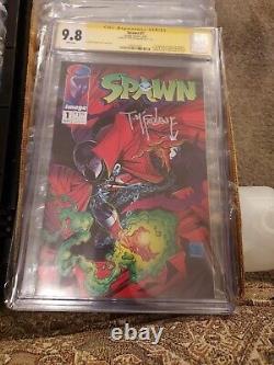 Spawn #1 CGC 9.8 NM/M White Pages Key Issue Image 1992 SS
