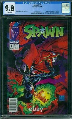 Spawn 1 CGC 9.8 White Pages Newsstand