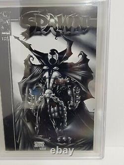 Spawn #1 CGC NM 9.4 NM White Pages Black and White Variant Rare Todd McFarlane