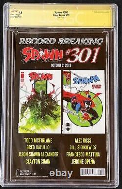 Spawn #300 Virgin Variant Cover K CGC 9.8 Signed Todd McFarlane White Pages WP