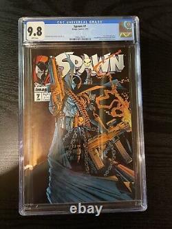 Spawn #7 CGC 9.8 White Pages Image 1993 Todd McFarlane 1st Randy Queen art