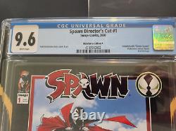 Spawn Kickstarter Director's Cut #1 CGC Graded 9.6 White Pages Rare