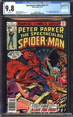 Spectacular Spider-man #11 Cgc 9.8 White Pages // Marvel Comics 1977