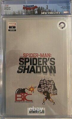 Spider-Man Spiders Shadow #1 CGC 9.9 Suayan Variant C White Pages