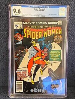 Spider-Woman #1 CGC 9.6 White Pages 1978 Marvel MCU Spiderverse