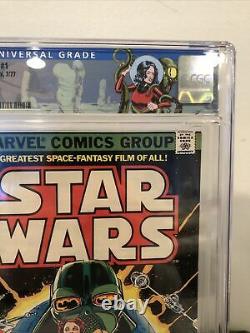 Star Wars #1 1977 CGC 9.4 Marvel Comics 1st Print White Pages Newsstand