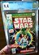 Star Wars #1 Cgc 9.4 White Pages Newsstand Variant Marvel Comics 1977