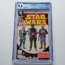 Star Wars #42 CGC 9.6 White Pages Classic Boba Fett Cover Bounty Hunters Cover