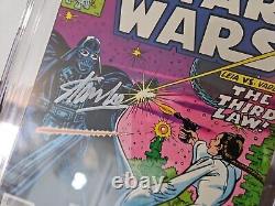 Star Wars #48, CGC 9.2, SIGNED BY STAN LEE AND LARRY HAMA! White Pages