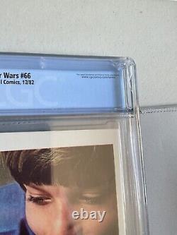 Star Wars #66 Marvel Comics 9/1982 CGC 9.8 White Pages