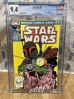 Star Wars #68 Marvel 2/83 CGC 9.4 White Pages 1st Appearance Planet Mandalore