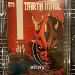 Star Wars Darth Maul #1 (2017) Animation Variant CGC Comic 9.8 White Pages