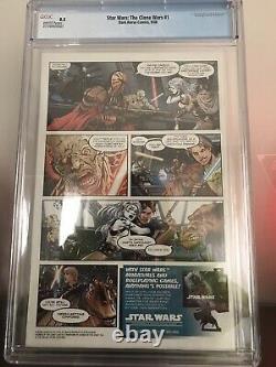 Star Wars The Clone Wars #1 First Appearance Ahsoka Tano CGC 8.5, White Pages