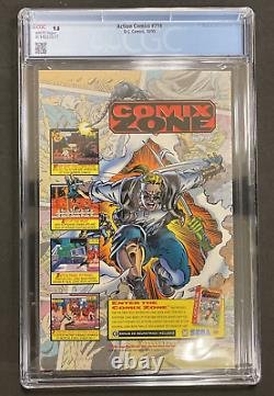 Superman In ACTION COMICS #714 1995 CGC 9.8 Joker Cover White Pages