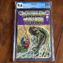 Swamp Thing #1 (1972) Origin! 1st Solo Series! CGC 9.6 White Pages