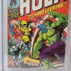 THE INCREDIBLE HULK #181 1ST APPEARANCE WOLVERINE 1974 CGC 8.0 White Pages