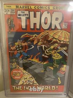 THOR 200 CGC 9.6 1972 RAGNAROK white pages flawless