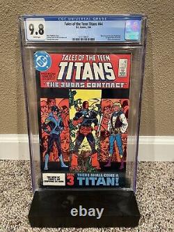 Tales of the Teen Titans #44 CGC 9.8 White Pages First Nightwing Appearance 1st
