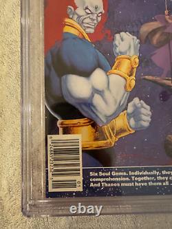Thanos Quest #1 CGC 9.8 White Pages Marvel Comics 1990