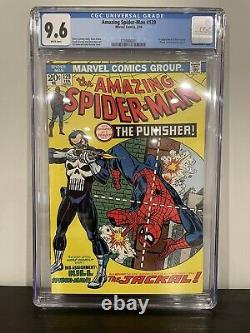 The Amazing Spider-Man #129 CGC 9.6 WHITE PAGES 1st PUNISHER (Feb 1974)
