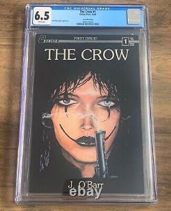 The Crow #1 1989 CGC 6.5 White Pages 2nd Print