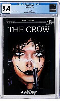 The Crow #1 CGC 9.4 Near Mint White Pages 3rd Printing 1990 Caliber Press