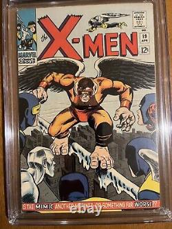 The X-Men #19/CGC 8.0 Universal/White Pages/1st Mimic