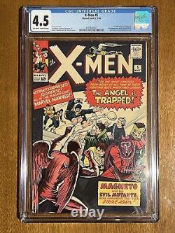 The X-Men #5/CGC 4.5/Off-White to White Pages/2nd Scarlet Witch & Quicksilver