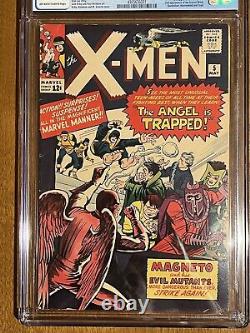 The X-Men #5/CGC 4.5/Off-White to White Pages/2nd Scarlet Witch & Quicksilver