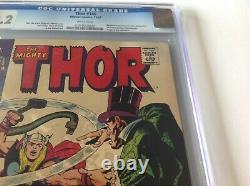 Thor 146 Cgc 9.2 White Pages Origin Inhumans Back Up Begin Marvel Comics1967