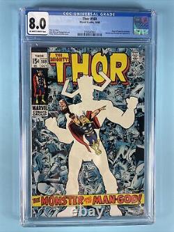 Thor #169 1969 CGC 8.0