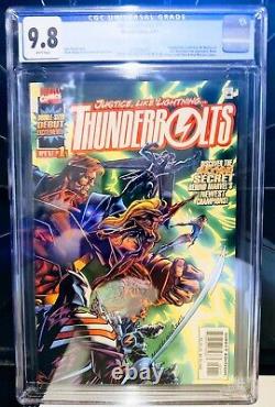 Thunderbolts 1 CGC 9.8 White Pages! MCU