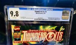 Thunderbolts 1 CGC 9.8 White Pages! MCU