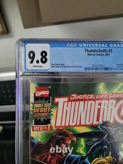 Thunderbolts 1 cgc 9.8 WHITE PAGES
