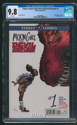 Timely Comics Moon Girl and Devil Dinosaur #1 CGC 9.8 White Pages 2016